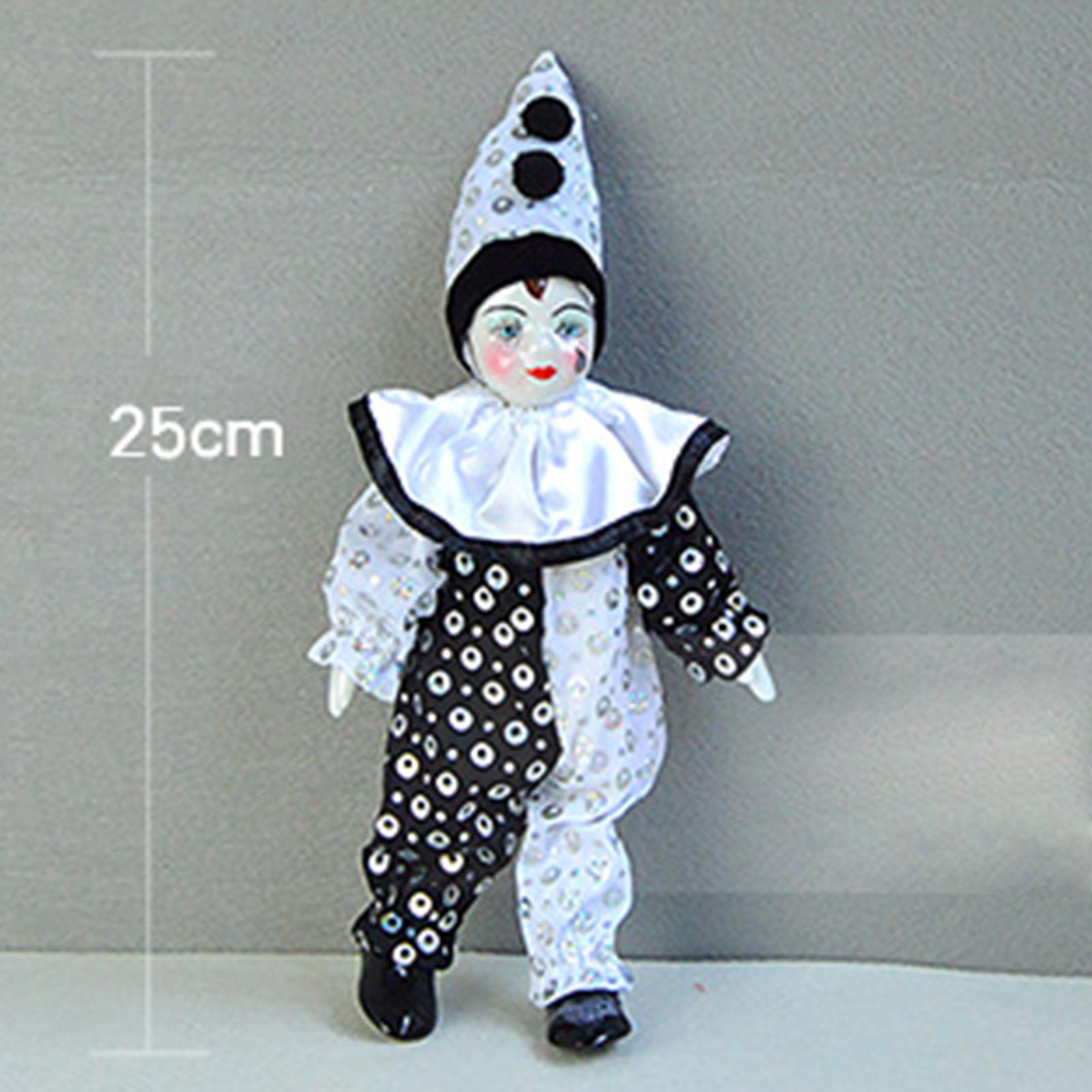 Vintage Collectible Clowns - Vintage Palyaço Bebek El Sanatları Koleksiyonluk