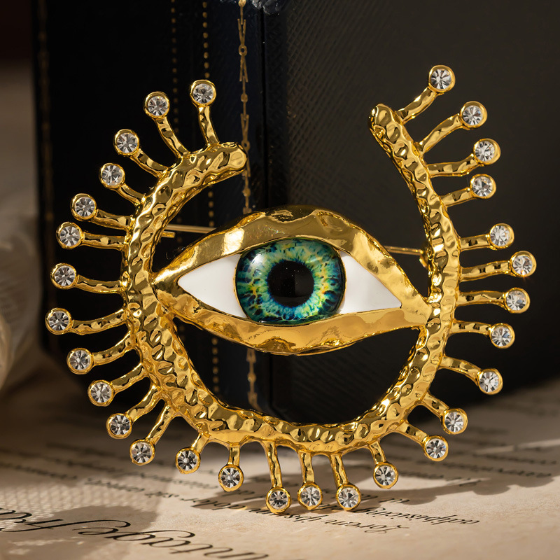 Collectible Vintage Brooches - Yeni nazar rozetleri Cosplay Anime şeytan