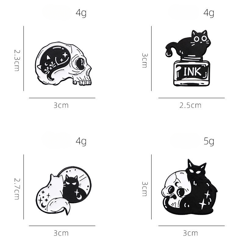 Sevimli Siyah Kedi Koleksiyonu - Collectible Vintage Brooches incelemesi ve fiyatı