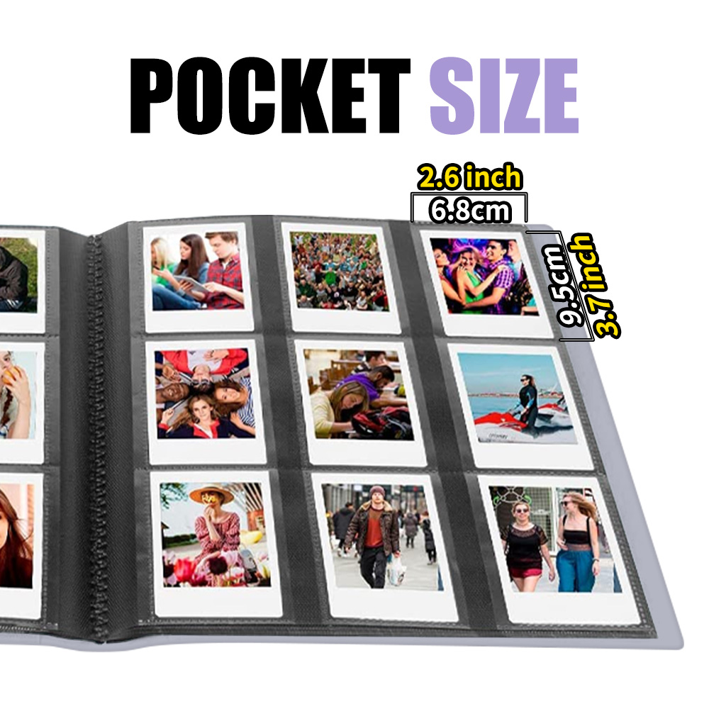 3 inç Baskılı Kağıt Mor/Pembe  - Polaroid Photo Album incelemesi ve fiyatı