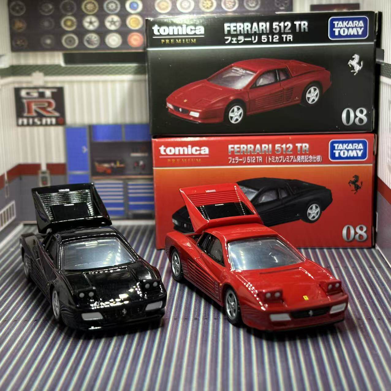Takara Tomica Premium 08 Ferra - Vintage Collectible Model Cars incelemesi ve fiyatı
