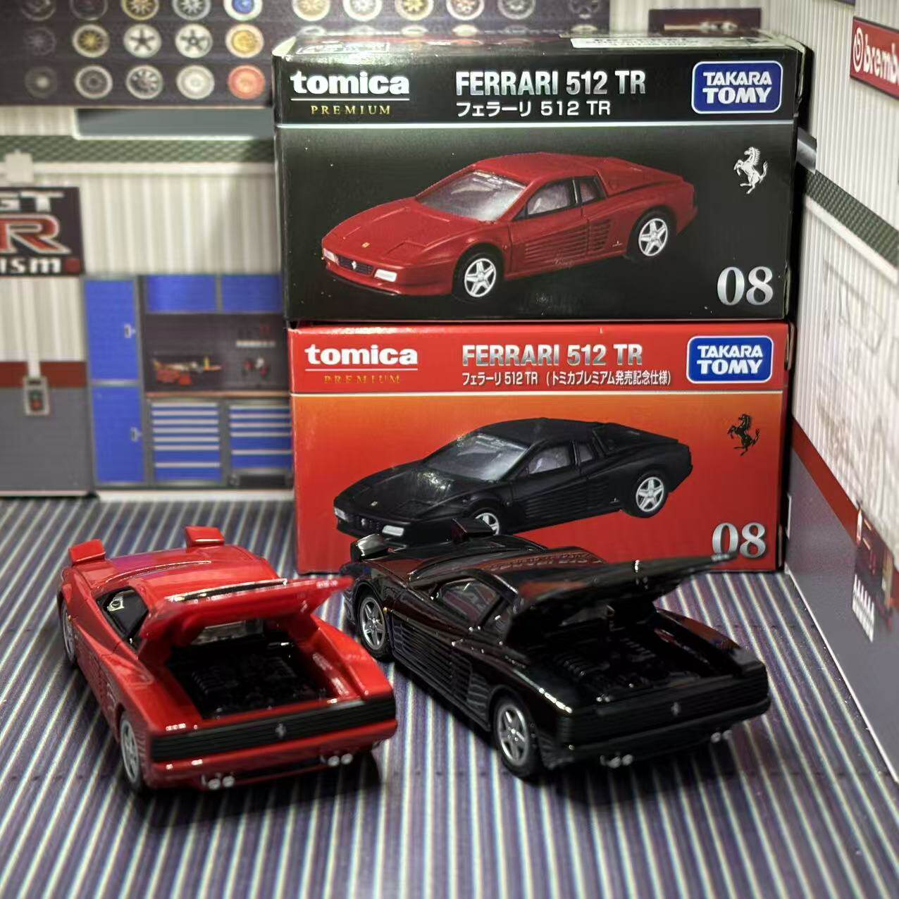 Takara Tomica Premium 08 Ferra - Vintage Collectible Model Cars incelemesi ve fiyatı