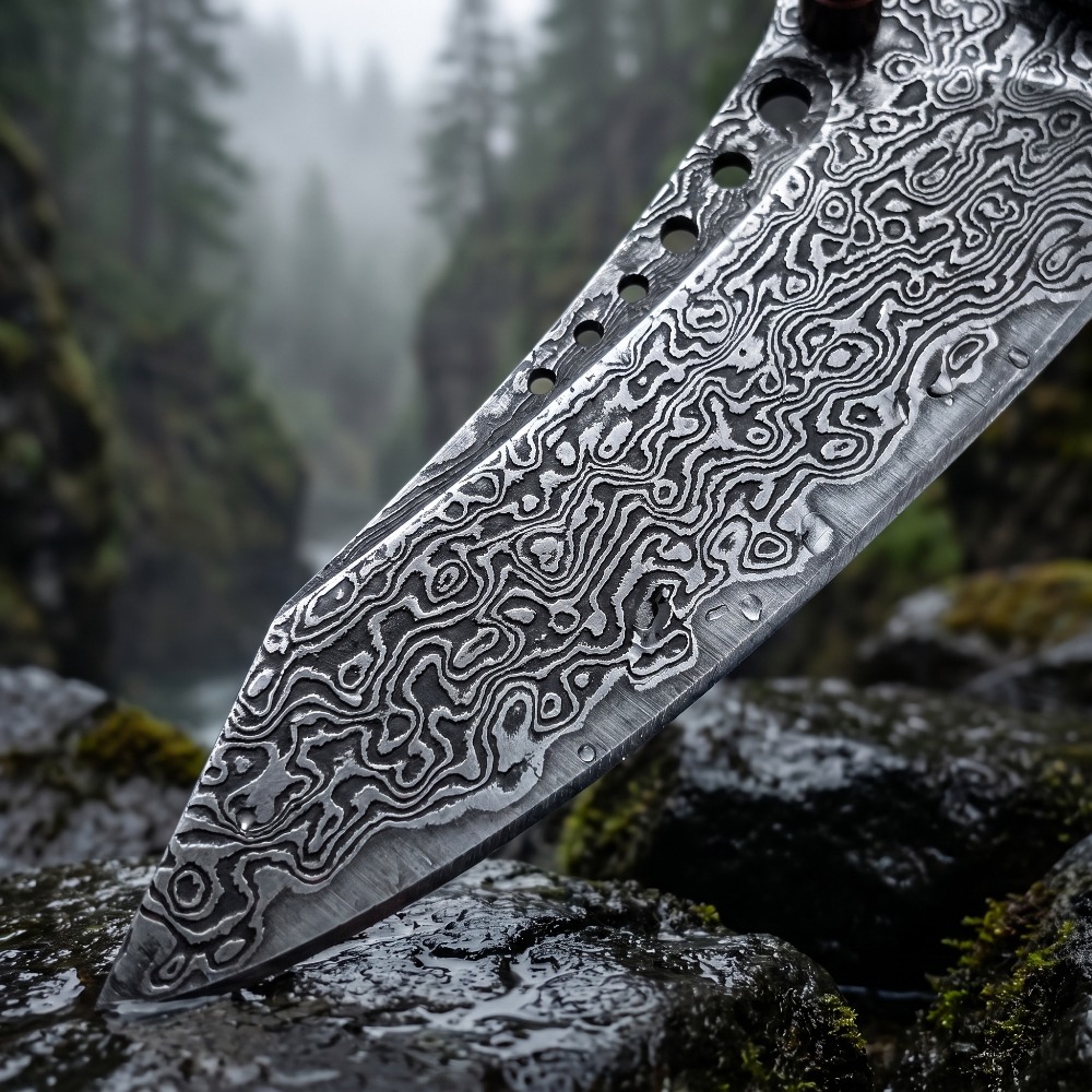 Yüksek Sertlikte Şam Desenli K - Vintage Collectible Knife incelemesi ve fiyatı