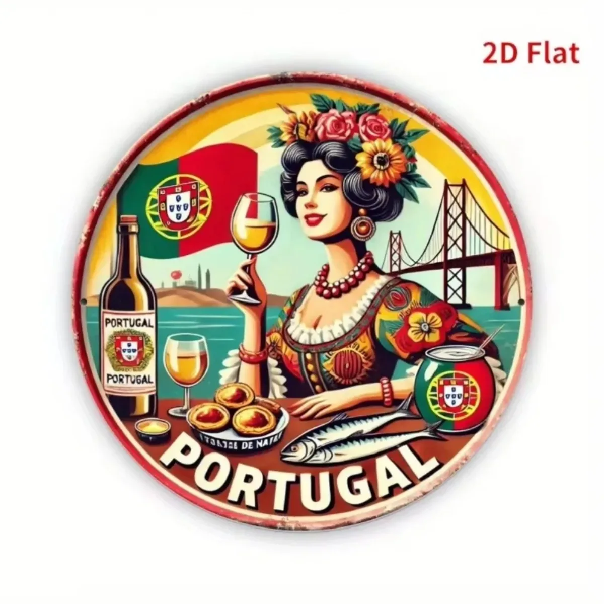 Vintage Retro Yuvarlak Metal T - Vintage Collectible Tins incelemesi ve fiyatı