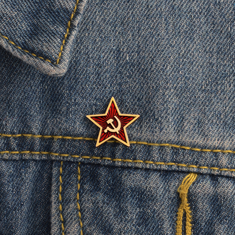 SSCB Kırmızı Yıldız Rozeti Yak - Collectible Vintage Brooches incelemesi ve fiyatı