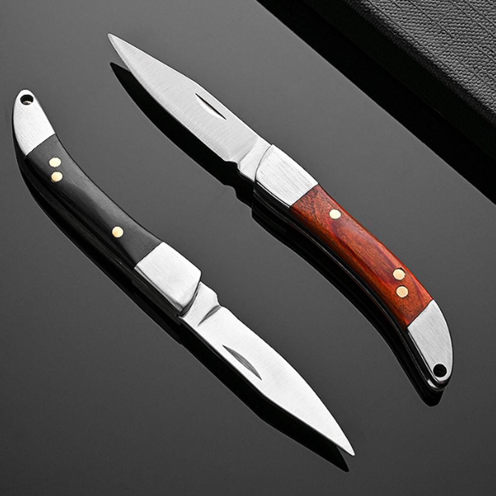 Vintage Kavisli Ahşap Saplı Ka - Vintage Collectible Knife incelemesi ve fiyatı
