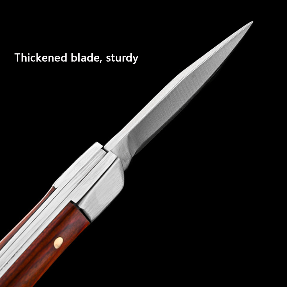 Vintage Kavisli Ahşap Saplı Ka - Vintage Collectible Knife incelemesi ve fiyatı