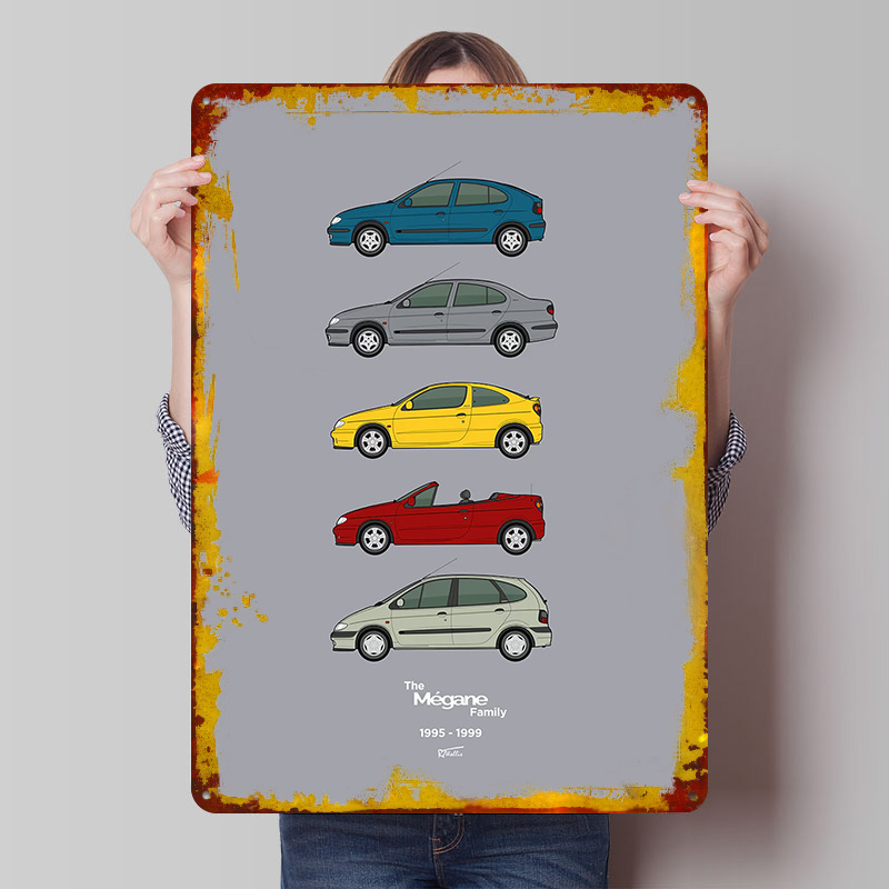 Spor Araba Megane Koleksiyonu  - Vintage Collectible Tins incelemesi ve fiyatı