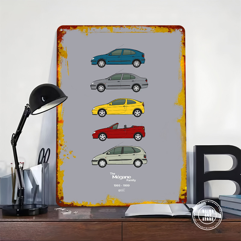 Spor Araba Megane Koleksiyonu  - Vintage Collectible Tins incelemesi ve fiyatı